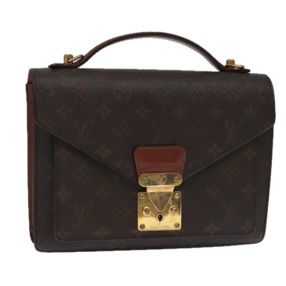 LOUIS VUITTON Monogram Monceau 28 Hand Bag 2way M51185 LV Auth 98663 - Picture 1 of 16